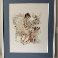 Работа «Lanarte «Девушка с собакой»»