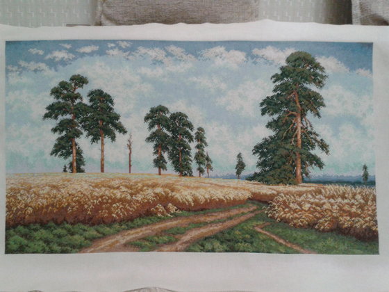 Работа «Шишкин: Рожь»