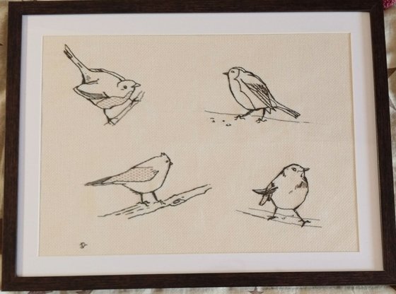 Работа «Лесные птицы»