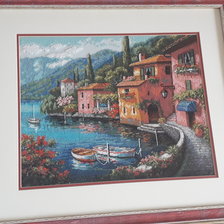 Работа «Lakeside Village»