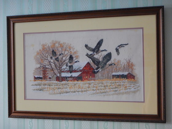 Работа «Winter Geese»