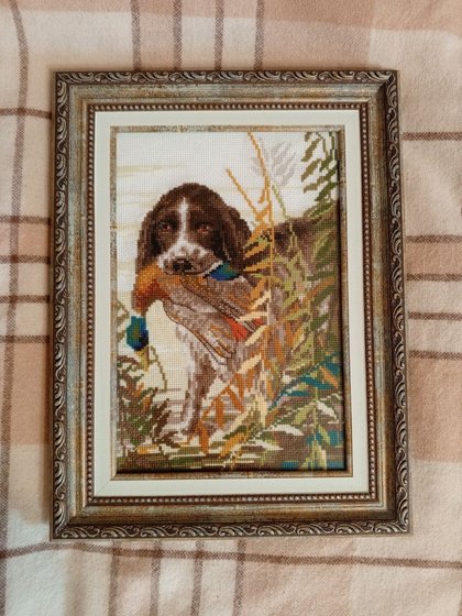 Работа «Охота. Спаниель.»