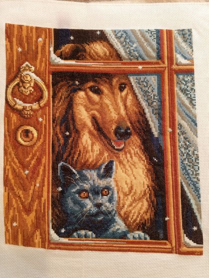 Работа «Inside the window»