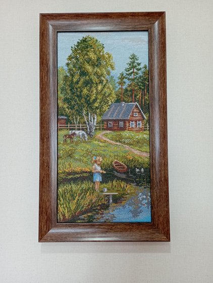 Работа «Летний домик»