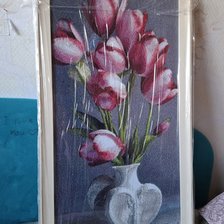 Работа «Тюльпаны»