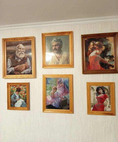 Работа «Одна из моих стен»