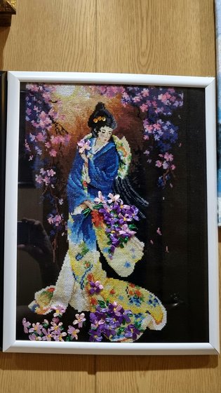 Работа «Бархатная ночь»