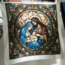 Работа «La familia de la natividad»