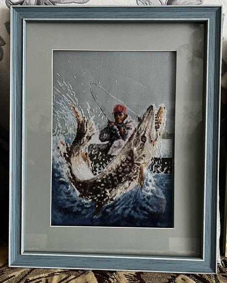 Работа «Рыбацкое счастье, Золотое руно»