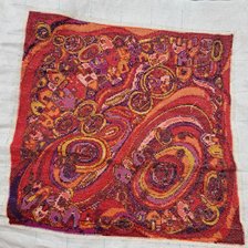 Работа «абстракция на подушку»