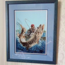 Работа «Рыбацкое счастье»