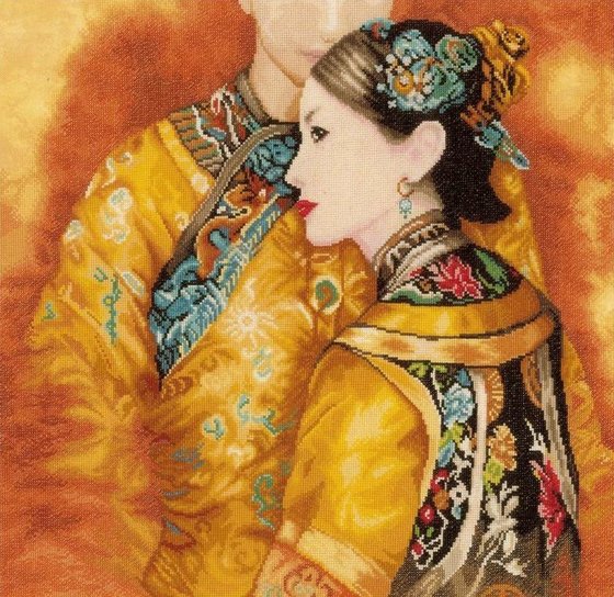 Работа «Couple oriental, Lanarte»