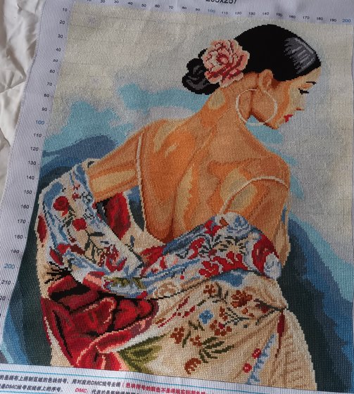 Работа «Femme à l'étole»