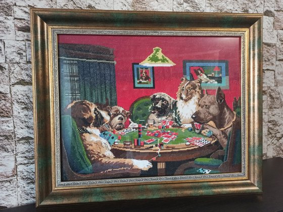 Работа «"Собаки картежники" (собачий покер).По картине Кассиуса Кулиджа.»