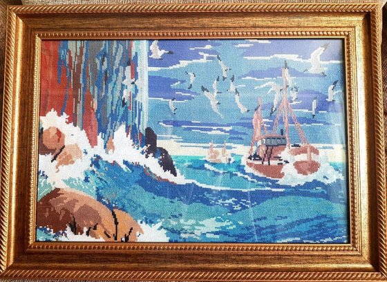 Работа «Морской пейзаж»