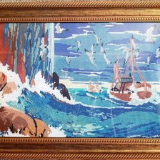 Работа «Морской пейзаж»