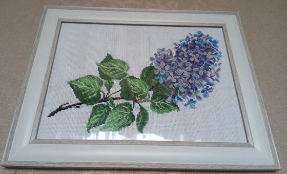 Работа «Сирень»