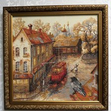 Работа «Риолис «Осень в городе».»