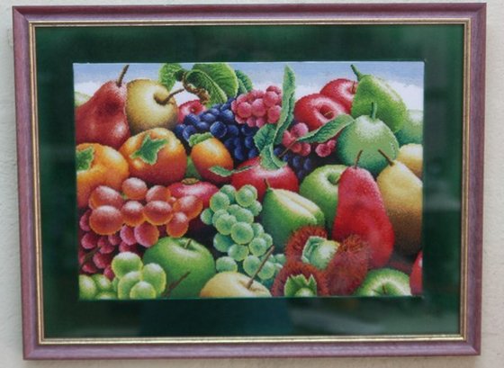 Работа «Фрукты, схема из просторов инета.»