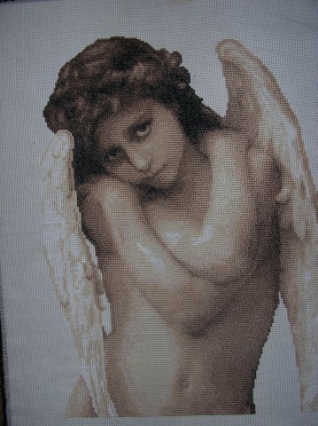 Работа «Ангел. Самый первый набор, подаренный мне в 2006 году»