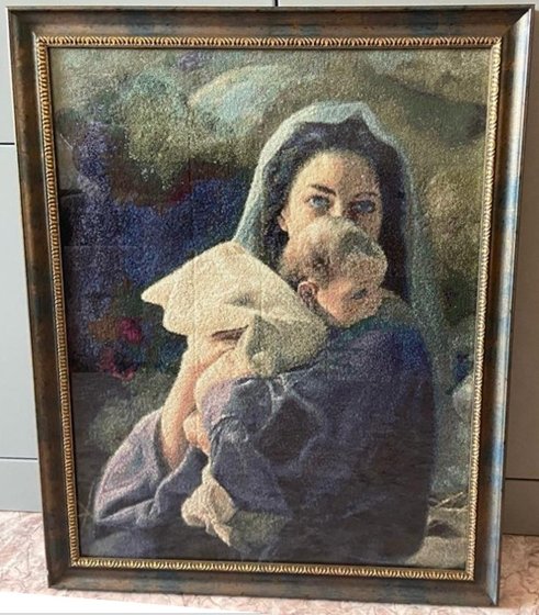 Работа «Дева Мария»