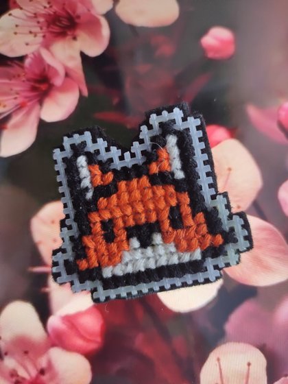 Работа «Значок с лисой»