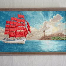 Работа «Алые паруса»