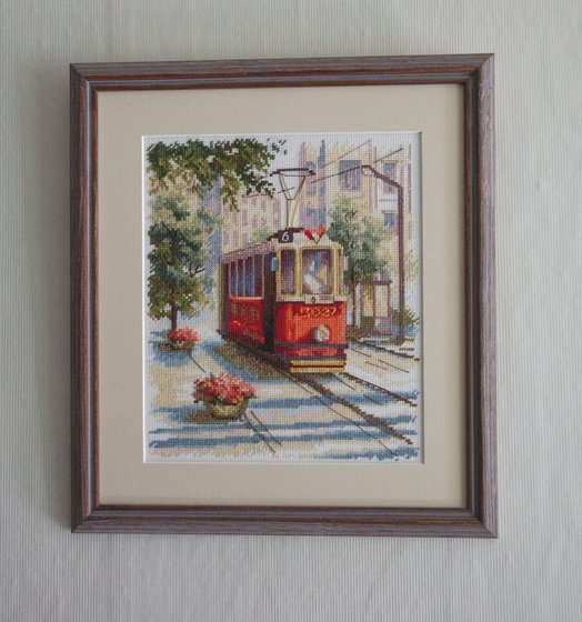Работа «Старый трамвайчик»