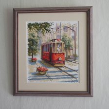 Работа «Старый трамвайчик»