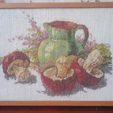 Работа «Схема вышивки «Катарина Кляйн, натюрморт c боровиками»»