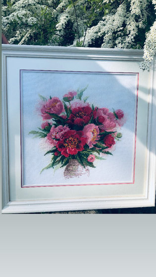 Работа «пионы»