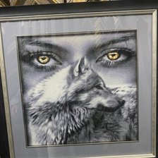 Работа «Одинокая волчица»