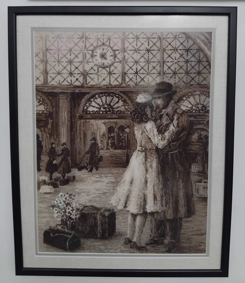 Работа «Встреча из серии Старая фотография»