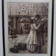 Работа «Встреча из серии Старая фотография»