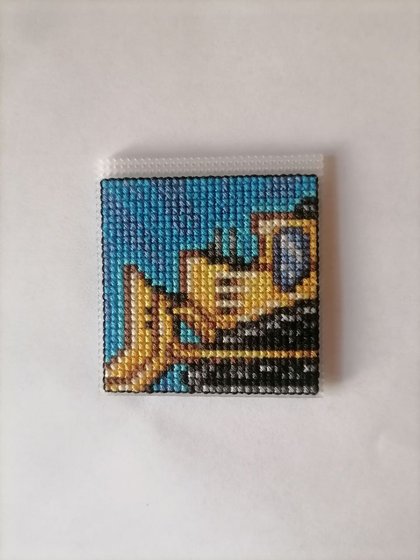 Работа «Достижение "Бульдозер" из Terraria»