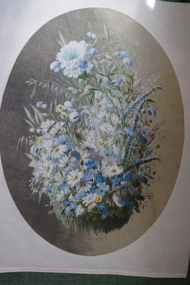 Работа «Golden Kite 2150, Wild Flower Bouquet (Raoul de Longpre)»