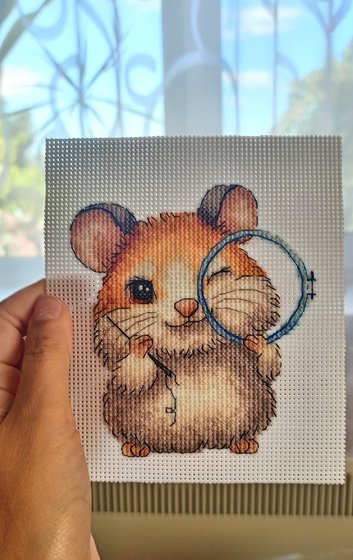 Работа «Хомяша - Вышиваша»