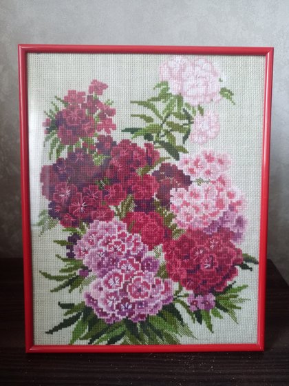 Работа «Турецкая Гвоздика»