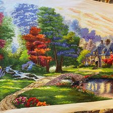 Работа «Осень в лесу»