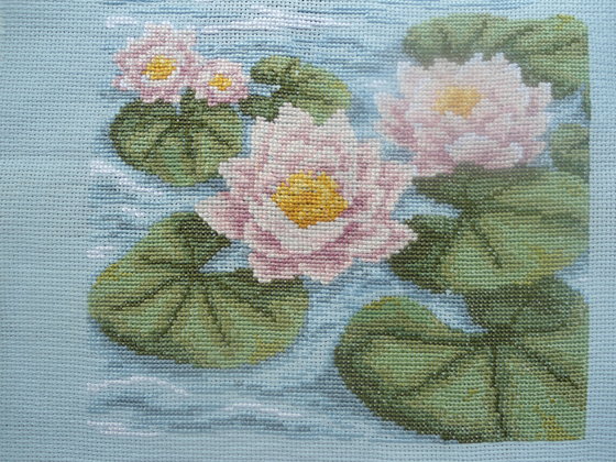 Работа «Лотосы»