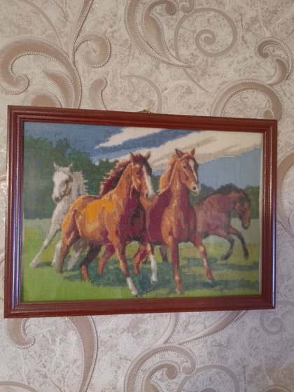 Работа «Кони»