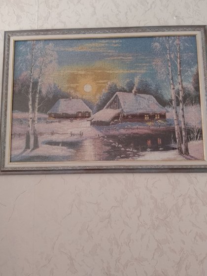 Работа «Зима»