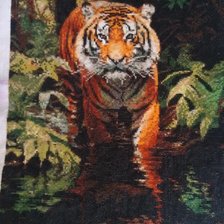 Работа «Тигр на водопое»