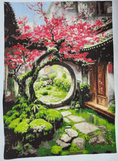 Работа «Лунные врата»