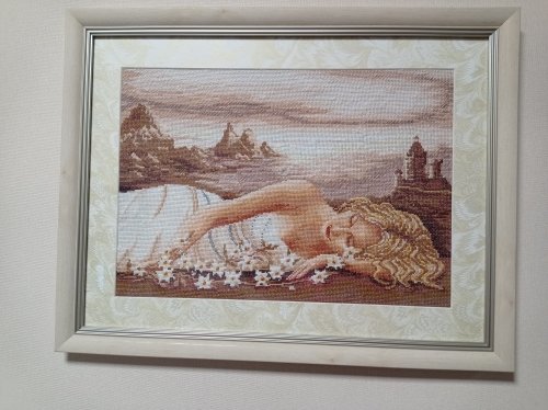 Работа «Девушка у моря»