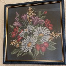 Работа «Луговые цветы»