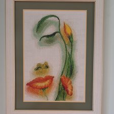 Работа «Иллюзия цветов»