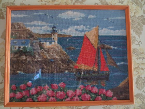 Работа «Морской пейзаж»