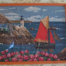 Работа «Морской пейзаж»