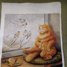 Работа «Кот на окне»